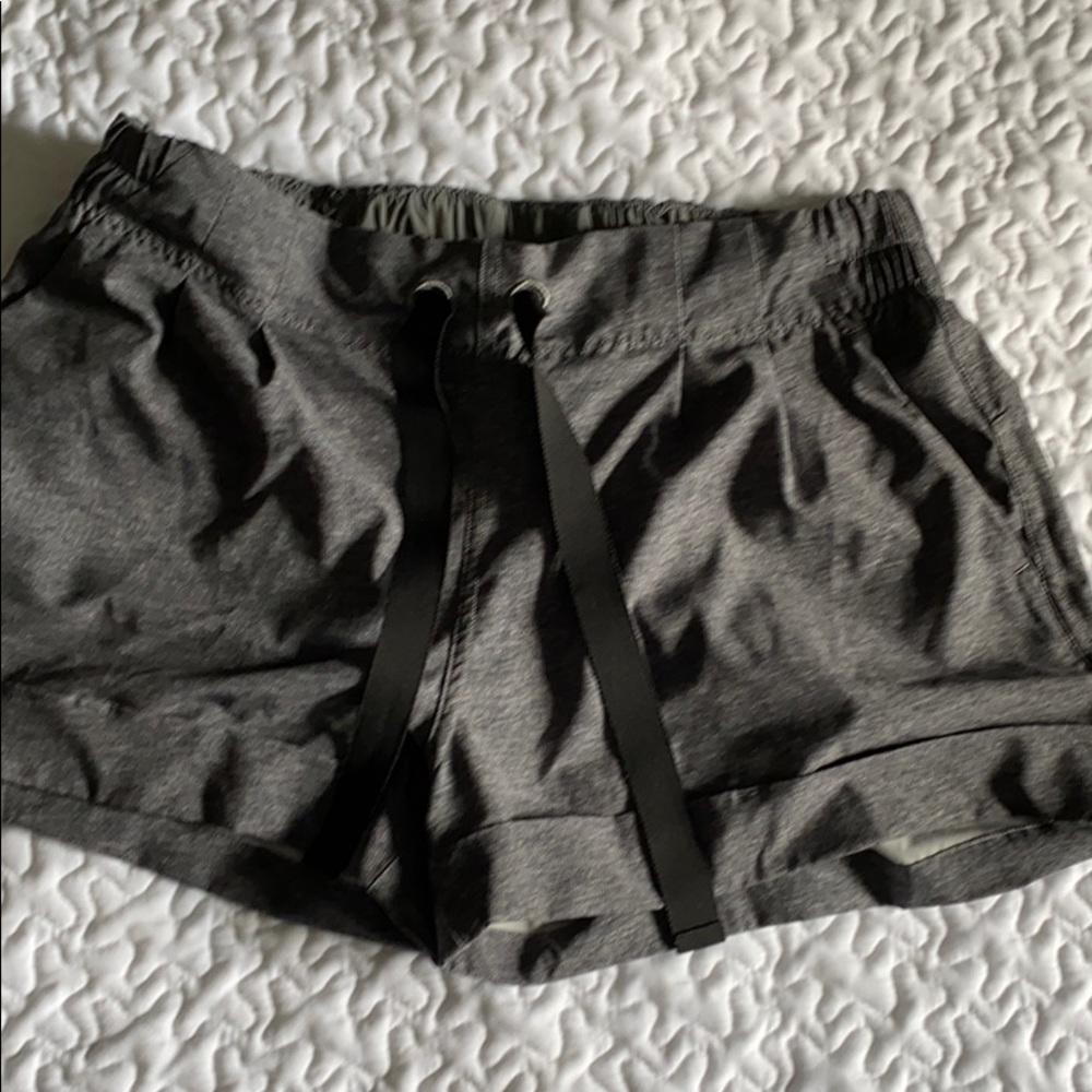 Lululemon heather gray shorts 2.5 inseam.